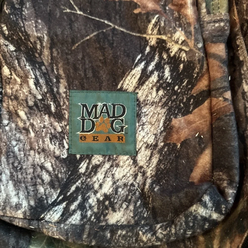 Mad Dog Gear Hunting Backpack Camo Brown Multi Pockets Waist Strap
